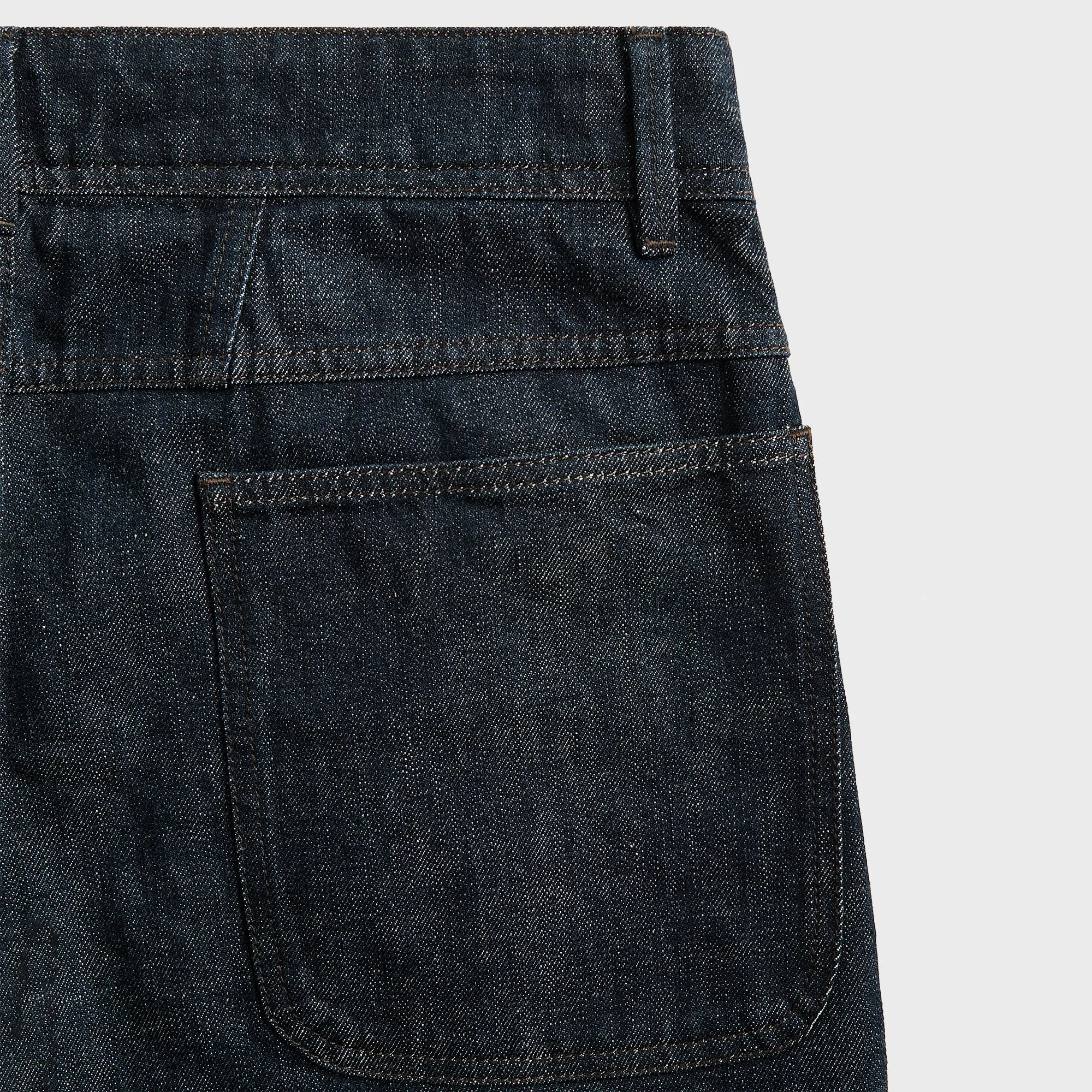 Lemaire Twisted Workwear Pants - Denim Indigo Smart Style Easy Outfit