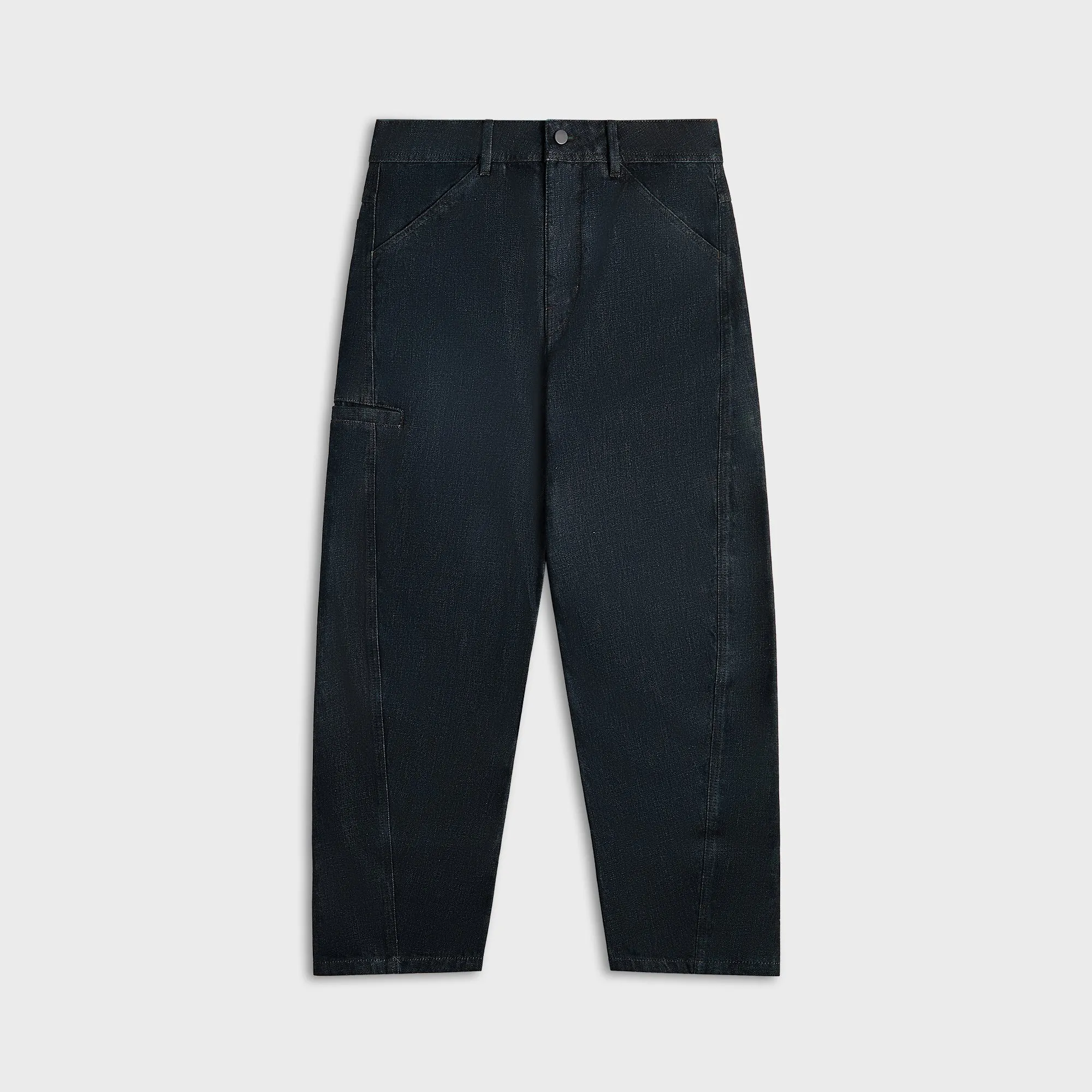 Lemaire Twisted Workwear Pants - Denim Indigo Year Rounder Streetwear Fan Minimalist Style