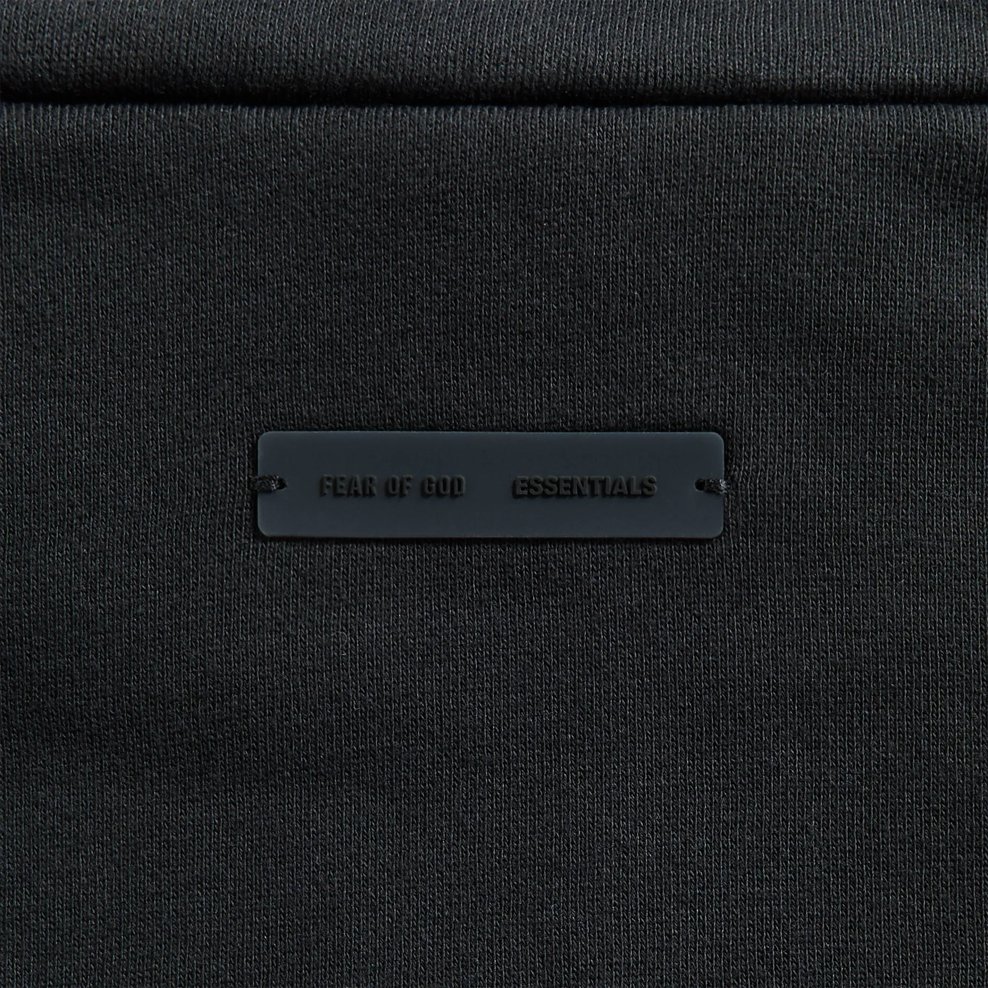 MoistureWicking Technology Pastel Shade Essentials Modern Fit Fleece Track Jacket - Jet Black / Cloud White