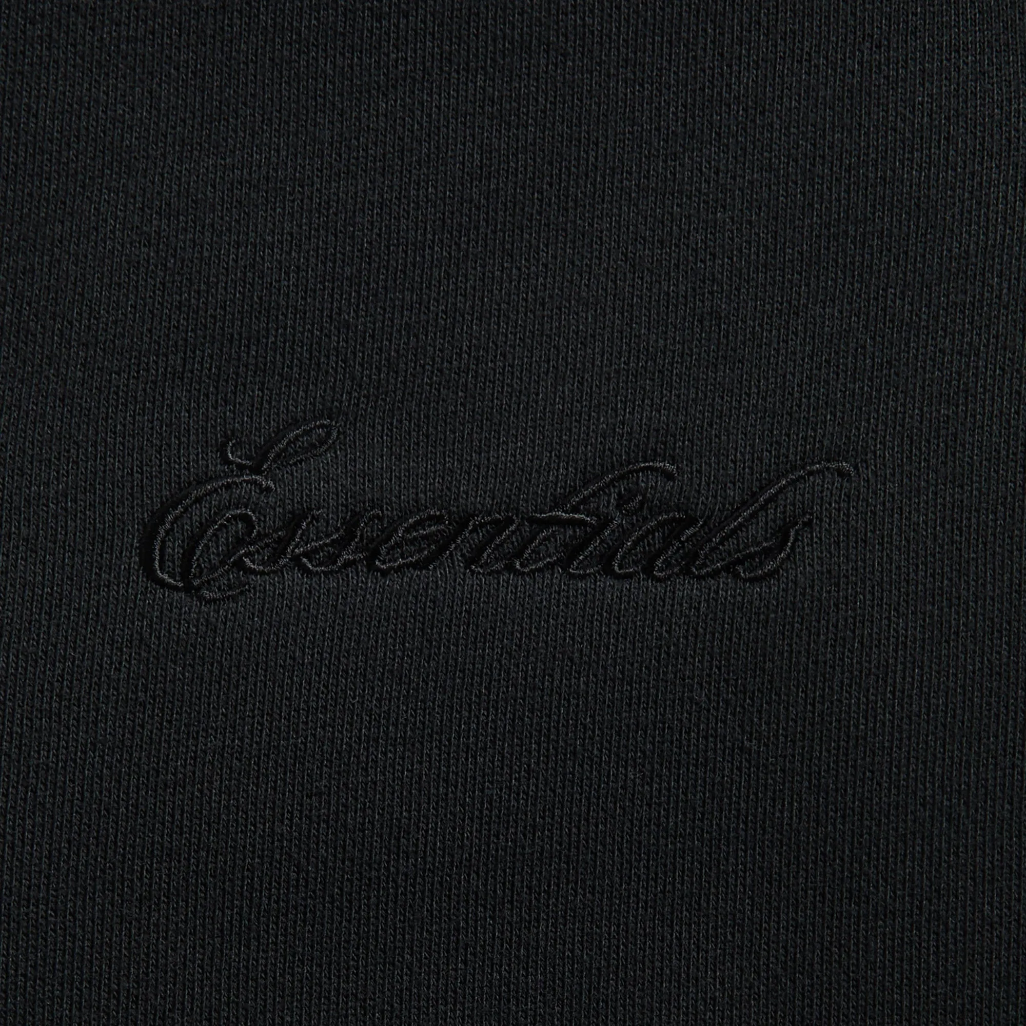 All-Purpose Wear Relaxed fit wear Essentials Relaxed Fleece Sweatpant With Piping - Jet Black / Cloud White