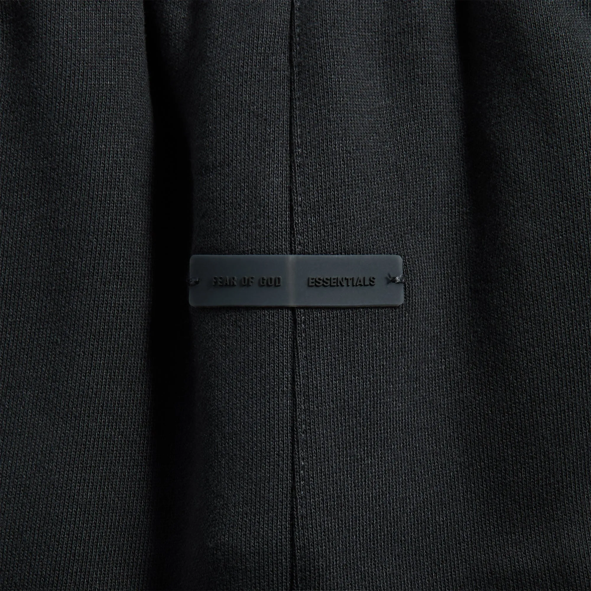 Essentials Relaxed Fleece Sweatpant With Piping - Jet Black / Cloud White Easy Travel