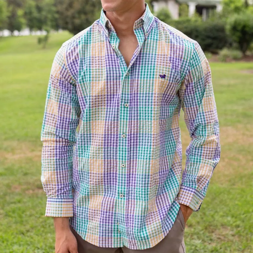 Everett Gingham Dress Shirt Modern Cut