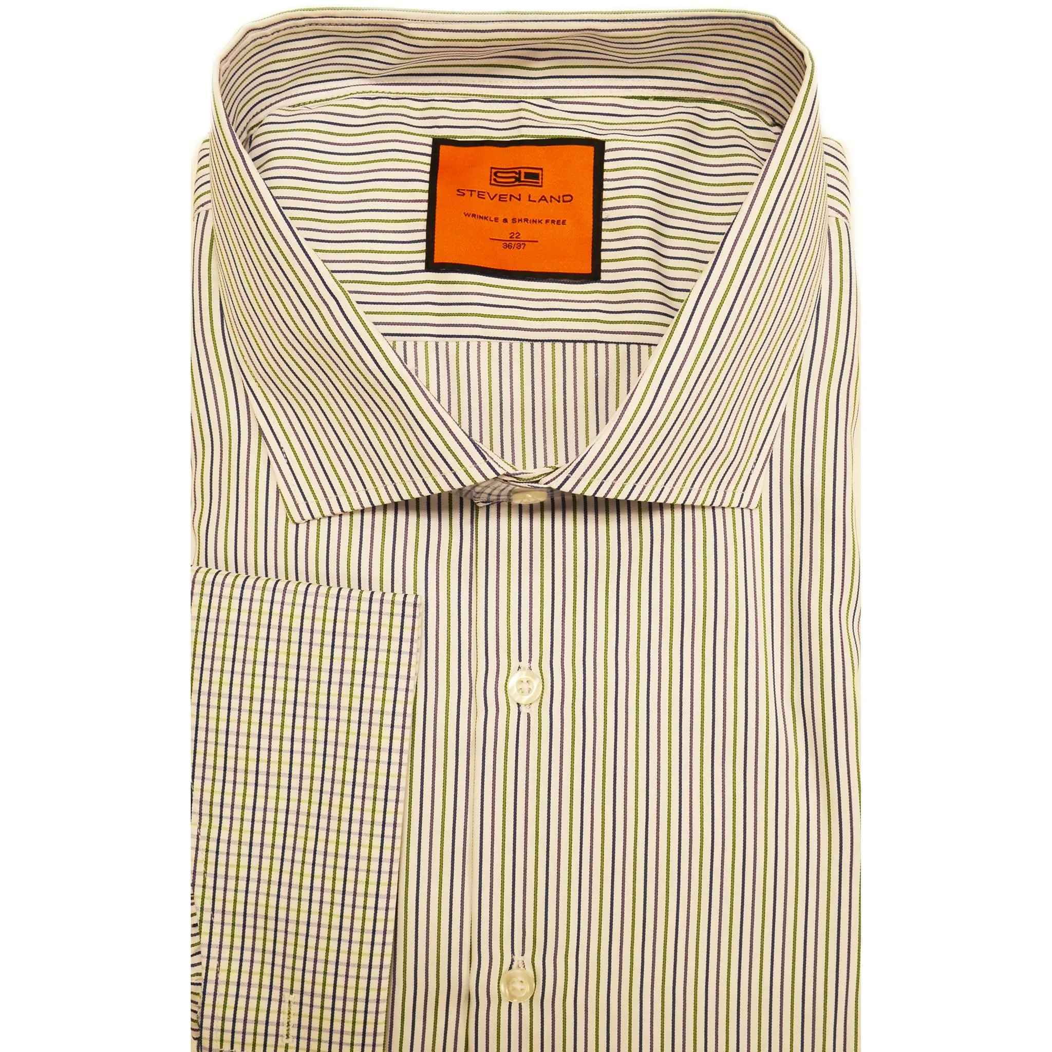 STEVENLAND WRINLE & SHRINK FREE/Dm26f Easy Styling Structured Collar