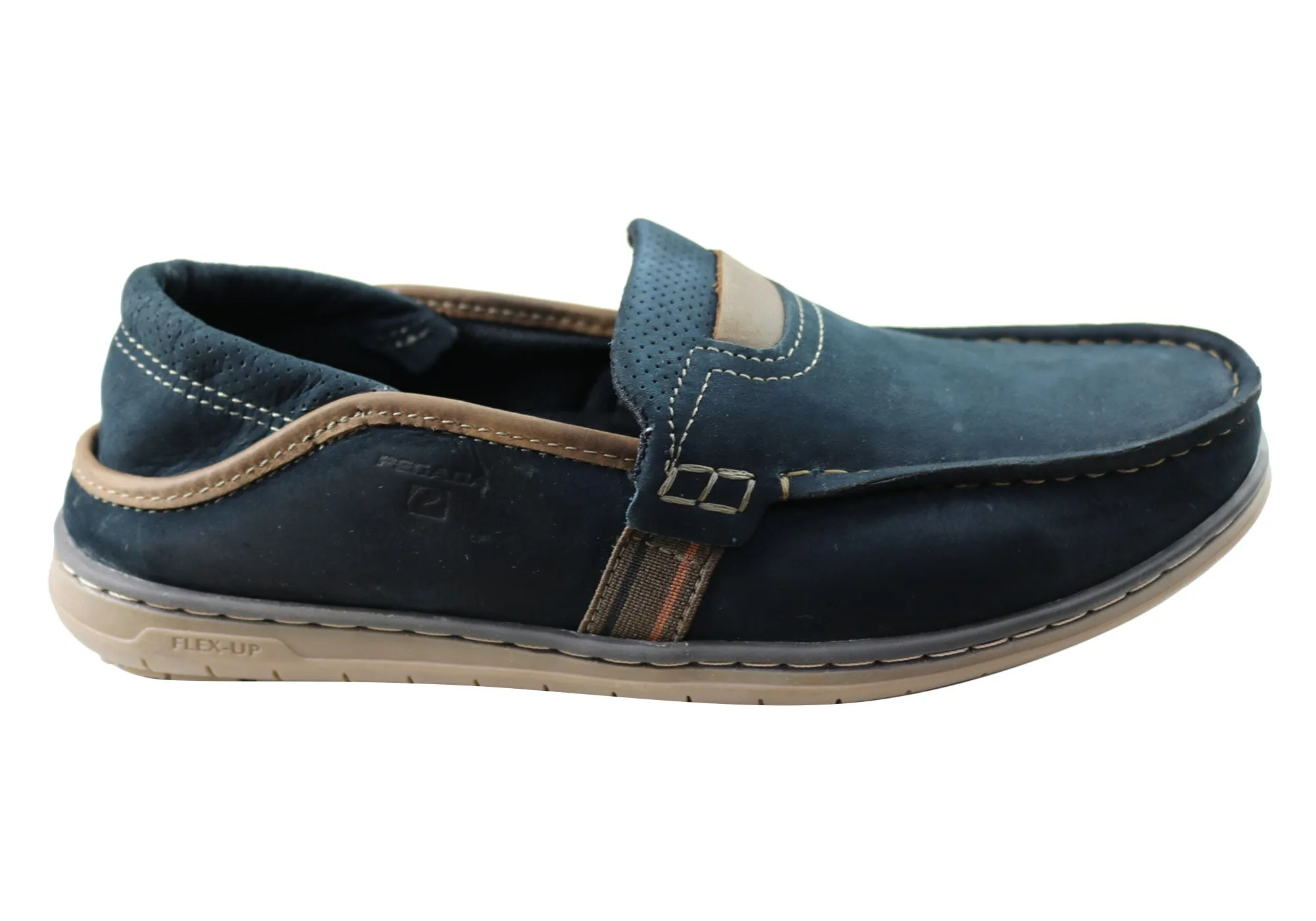 Minimal Design Pegada Bevan Mens Comfortable Leather Loafers Shoes Made In Brazil