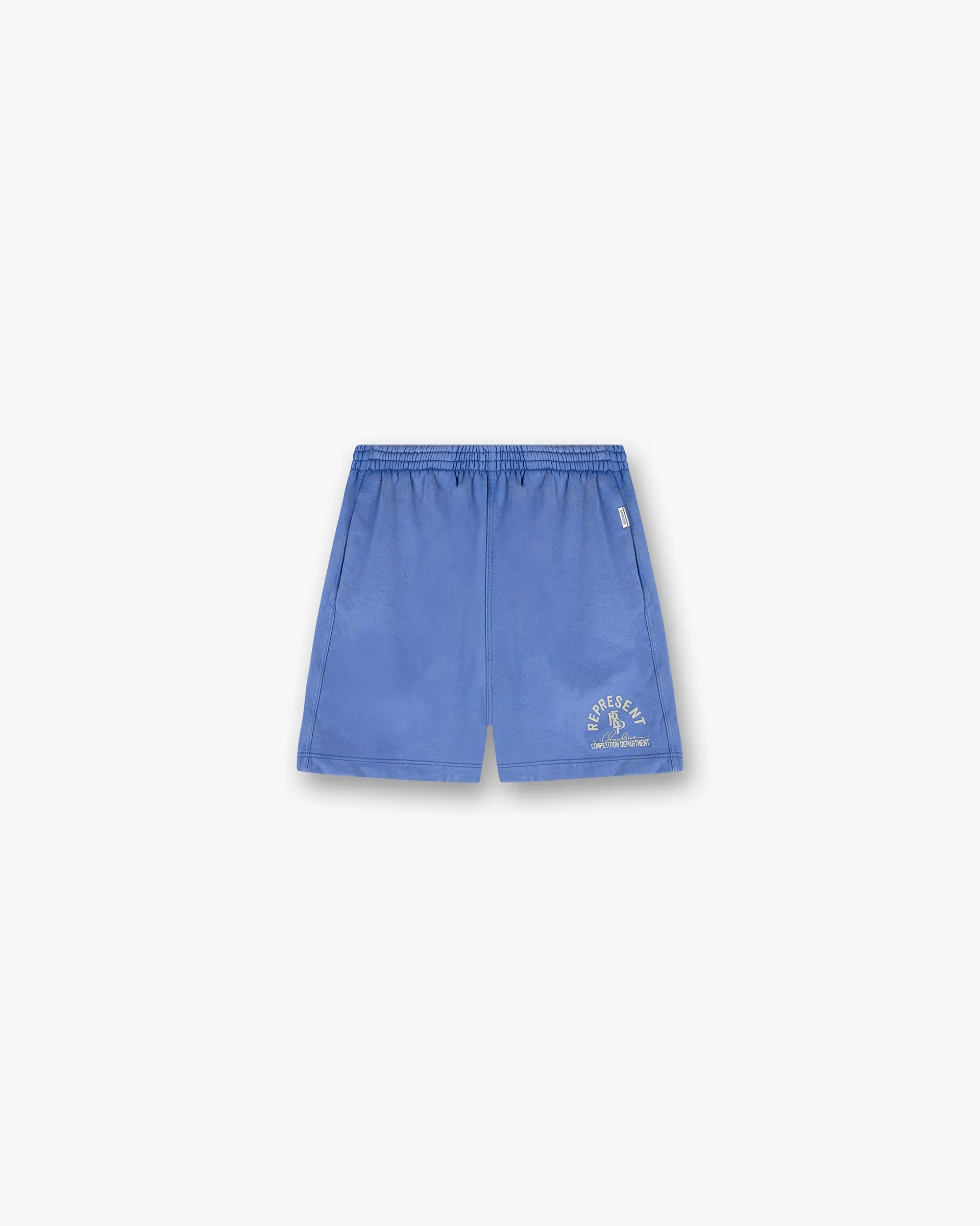 Competition Department Shorts - Bright Blue Relaxed Design quick dry