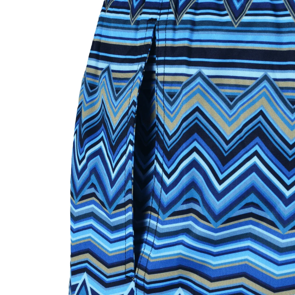 Moda Bandidos Multi Zig Navy Swim Short Men camisole Easy Fit