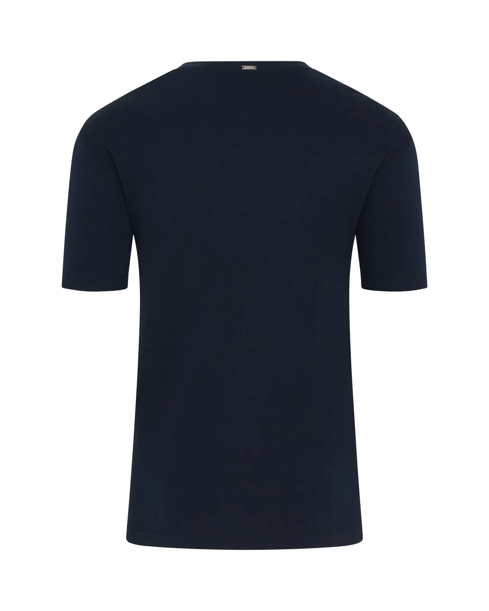 UV resistant Customer Favorite Herno Double Sleeve Arm Detail Short Sleeve T-shirt (Blue)