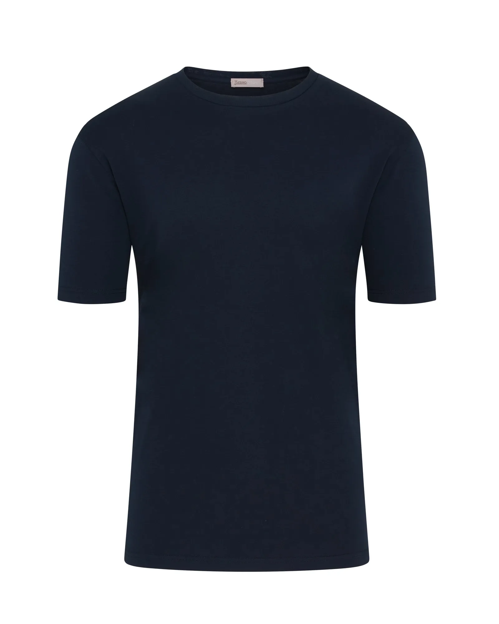 Herno Double Sleeve Arm Detail Short Sleeve T-shirt (Blue) Chic Vibe