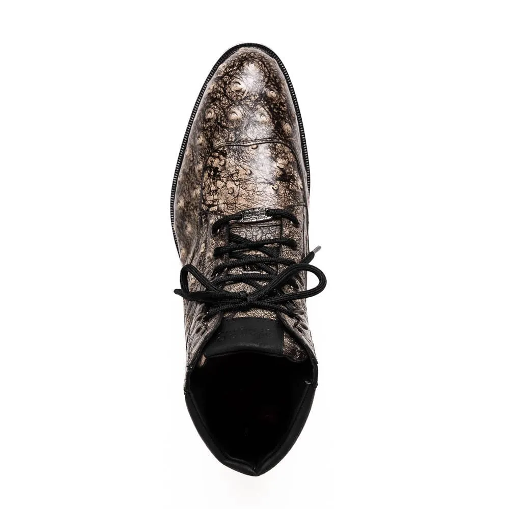 Renzo Stone Black Urban Walk Flexible Midsole