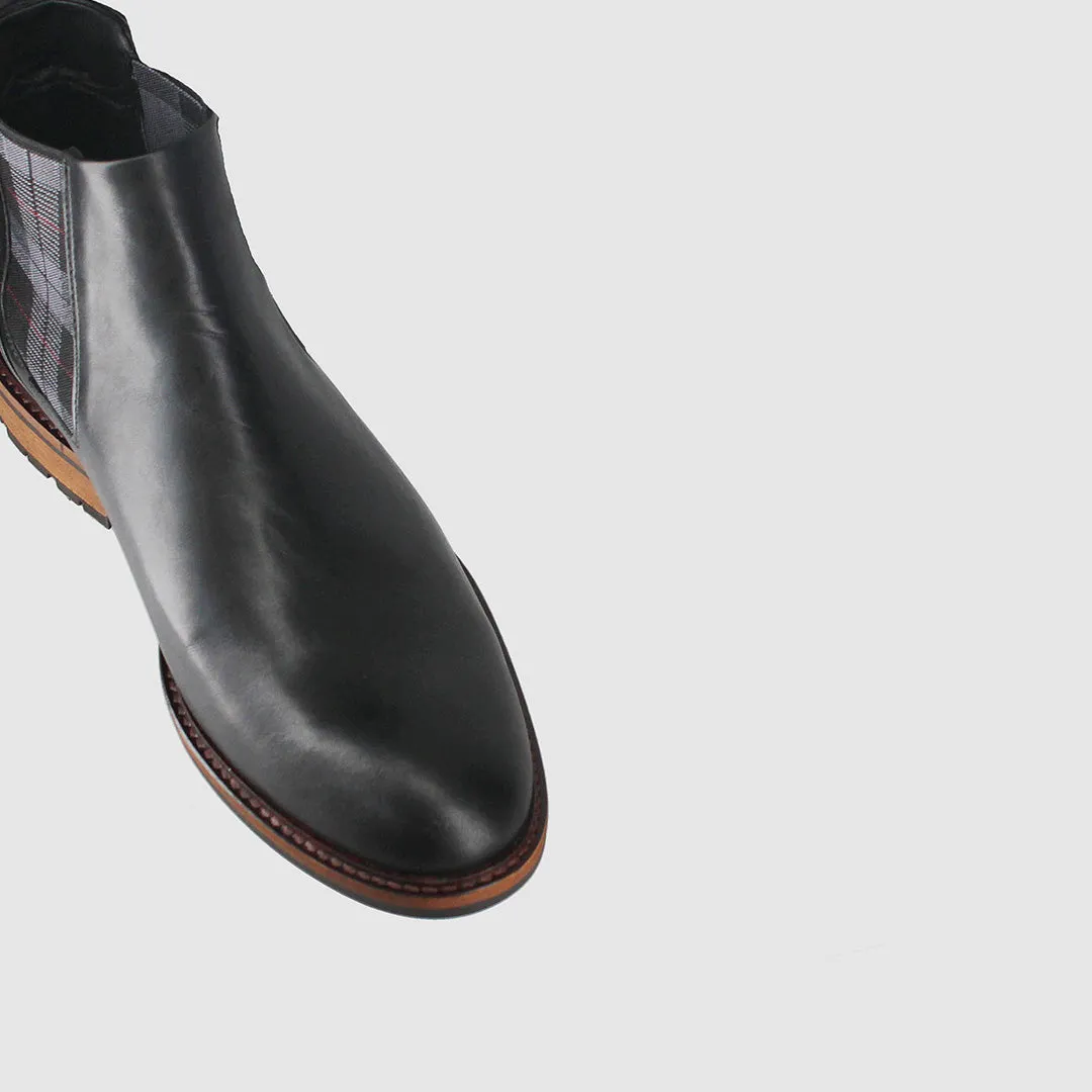 Faraday Chelsea Boots Black Festival Vibe