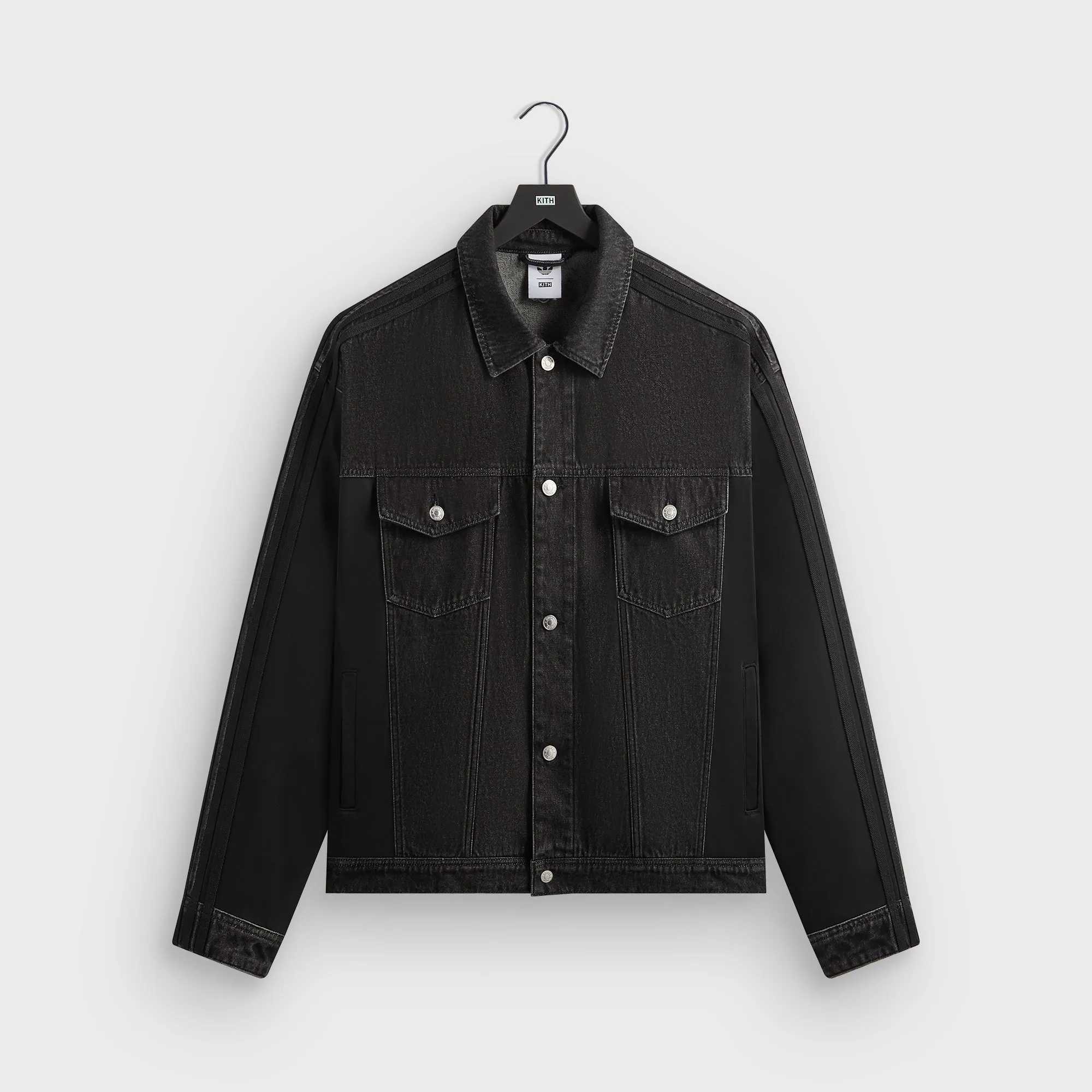 Kith for adidas Football Denim Jacket - Black Daily Wear AirflowVents