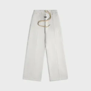 Fade Resistant Dye Fear Of God Wide Leg Sweatpant - Melange Grey
