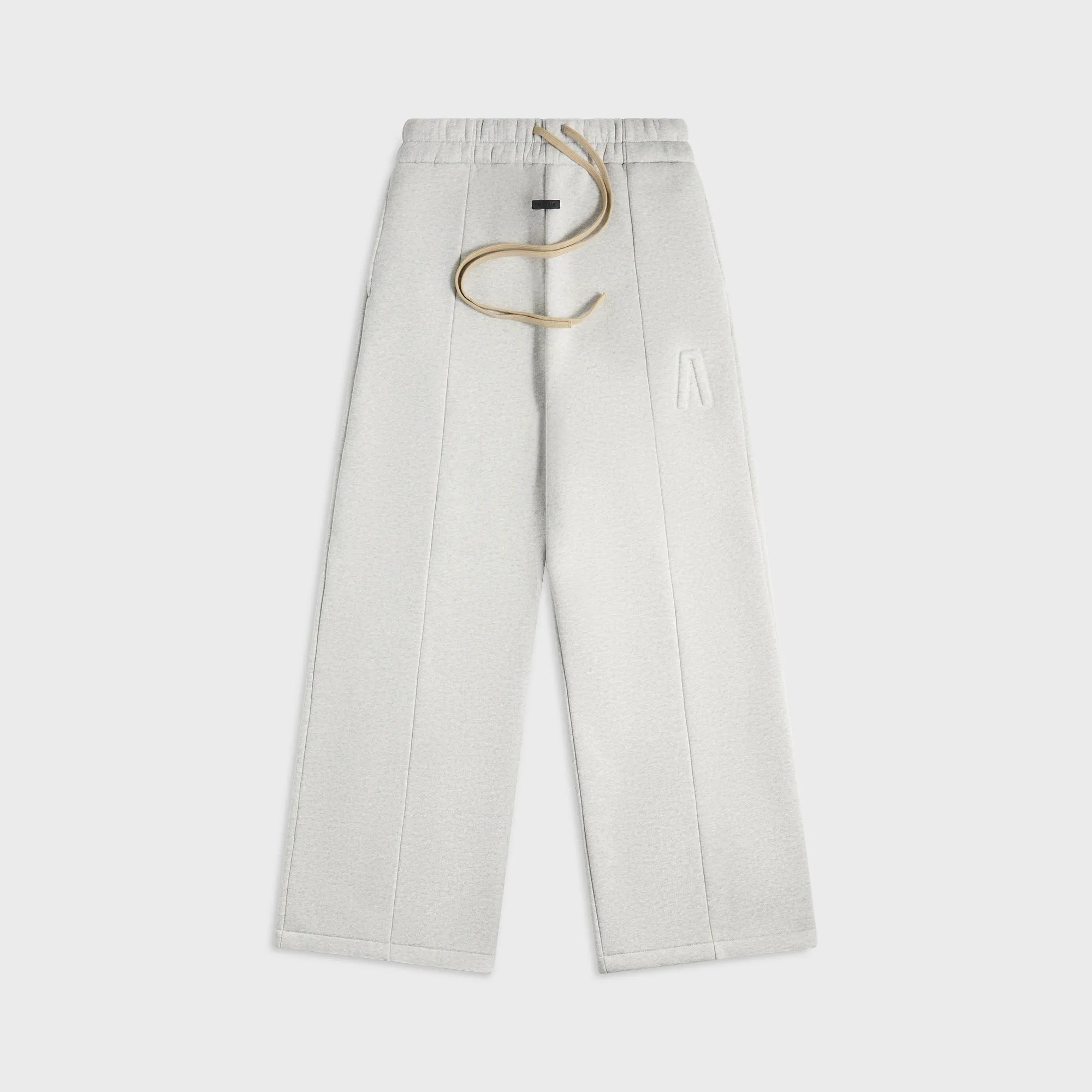 Fade Resistant Dye Fear Of God Wide Leg Sweatpant - Melange Grey