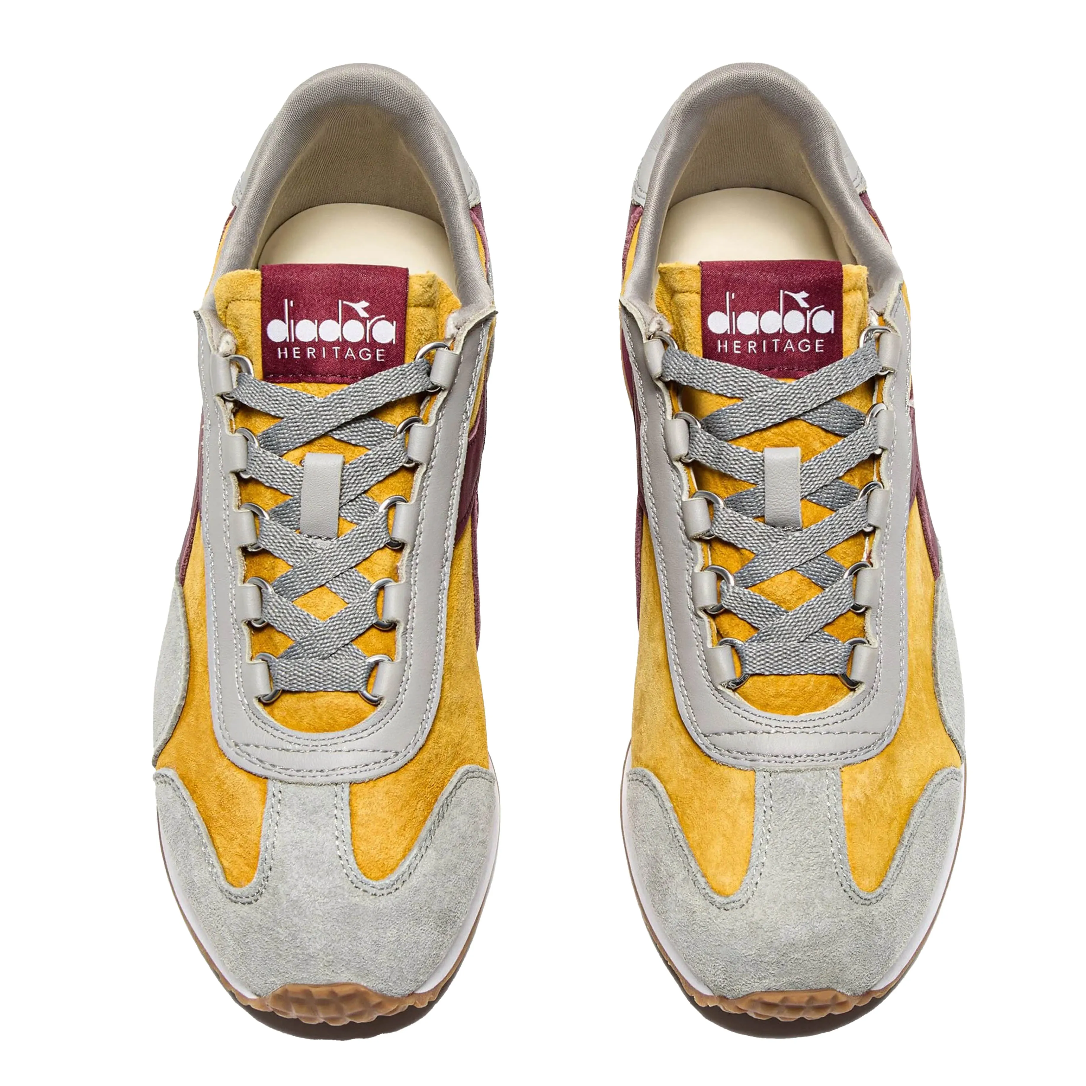 Earth Base Earth Mood Diadora Equipe 75 Sw Trainer Yellow Freesia