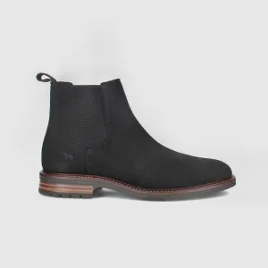 Anti Slip Sole Quick Lace System Grand Chelsea Boots Black
