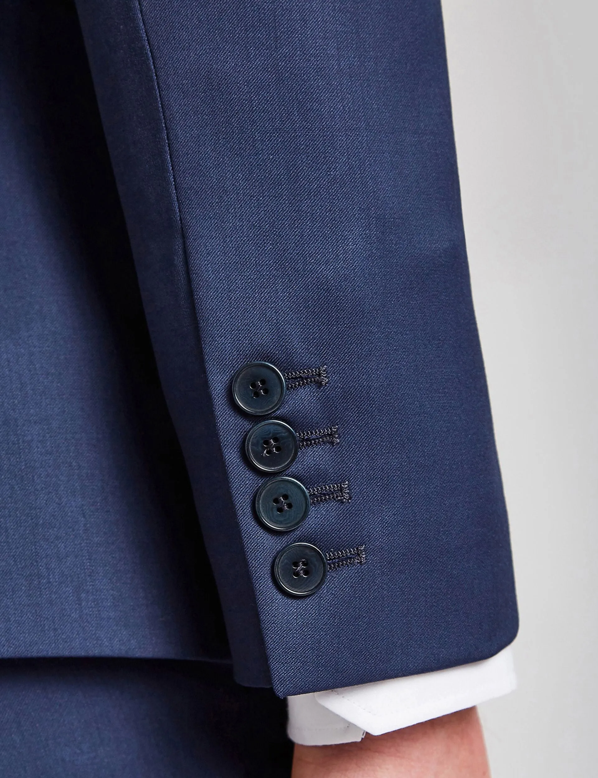 FINLAYJS | BLUE Stretch Comfort Fit Easy Clean Material