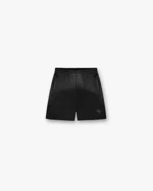 247 Motion Shorts - Aged Black Flexible Fabric Regular Fit