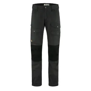 Light Fit Wear Recycled Polyester Blend Fjallraven Vidda Pro Ventilated Regular Leg Trouser Dark Grey / Black