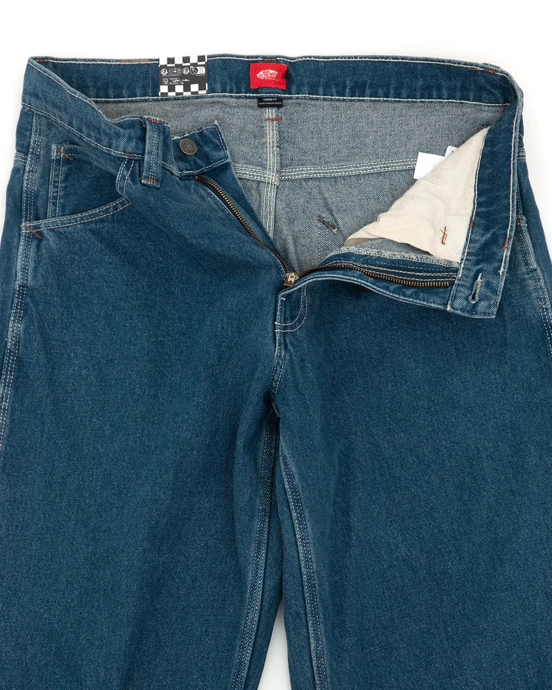 Skate Check-5 Loose Denim Pant (Vintage Indigo) VBU Easy Layer