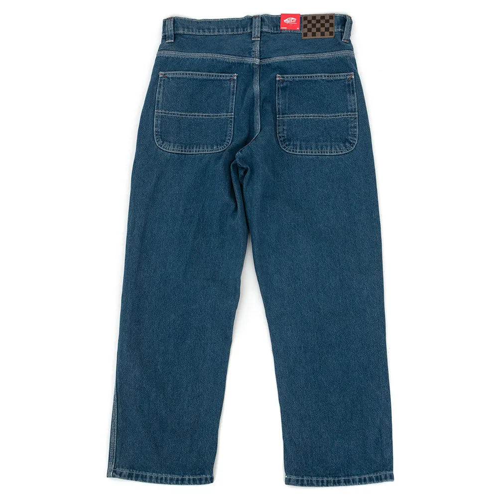 ErgonomicStitching Trendy Design Skate Check-5 Loose Denim Pant (Vintage Indigo) VBU