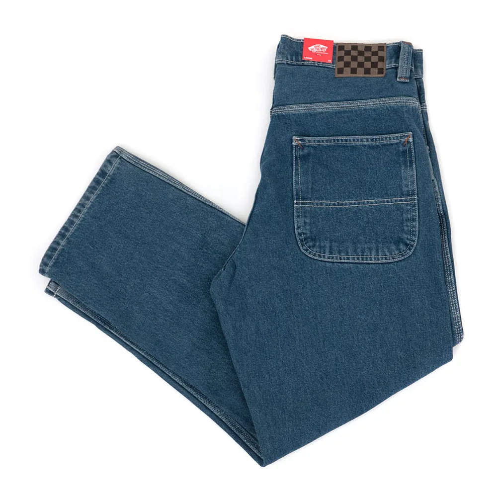 RecyclablePackaging Comfortable Layering Skate Check-5 Loose Denim Pant (Vintage Indigo) VBU