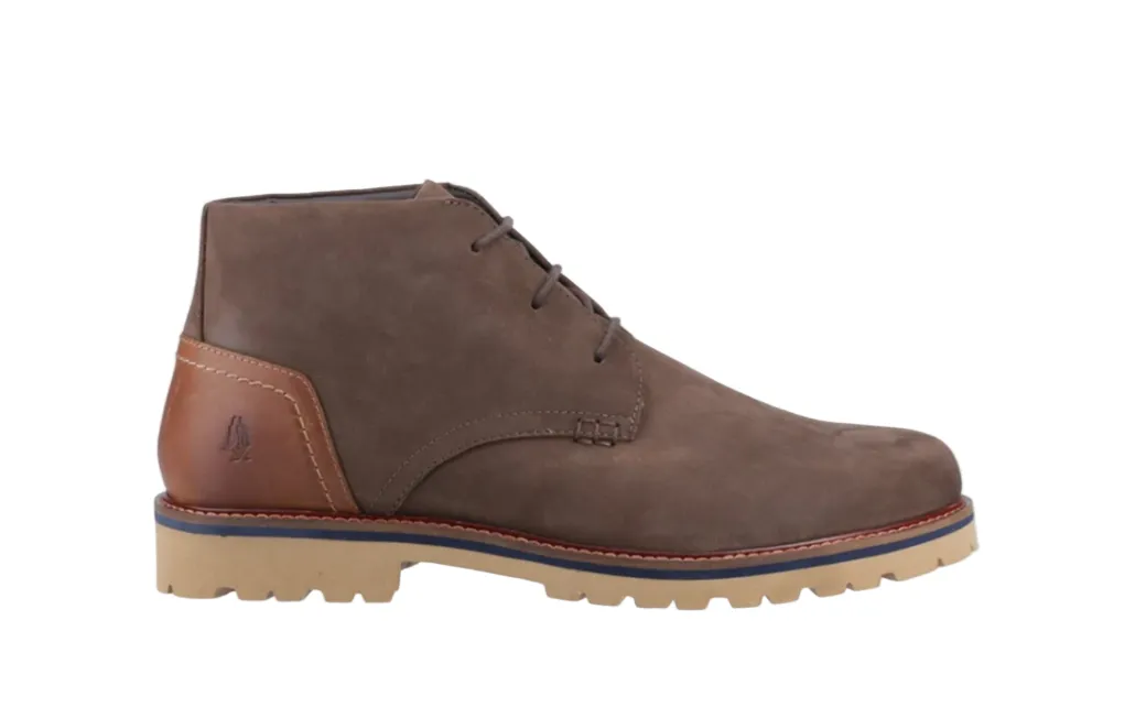 Hush Puppies Mens Boot Moore Chukka Brown Fashion Utility