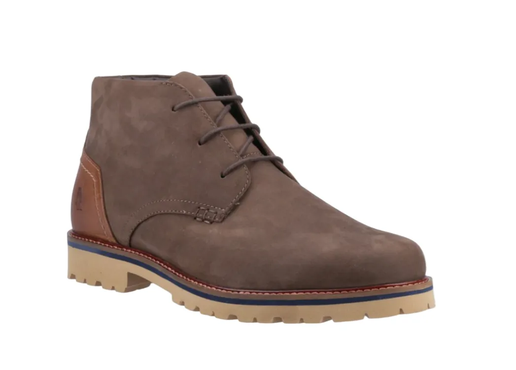 Feather Light River Crossing Durable Sole Hush Puppies Mens Boot Moore Chukka Brown