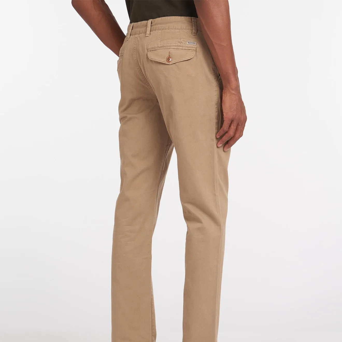 Breathable layers Agile Fit Barbour Neuston Twill Trousers Stone