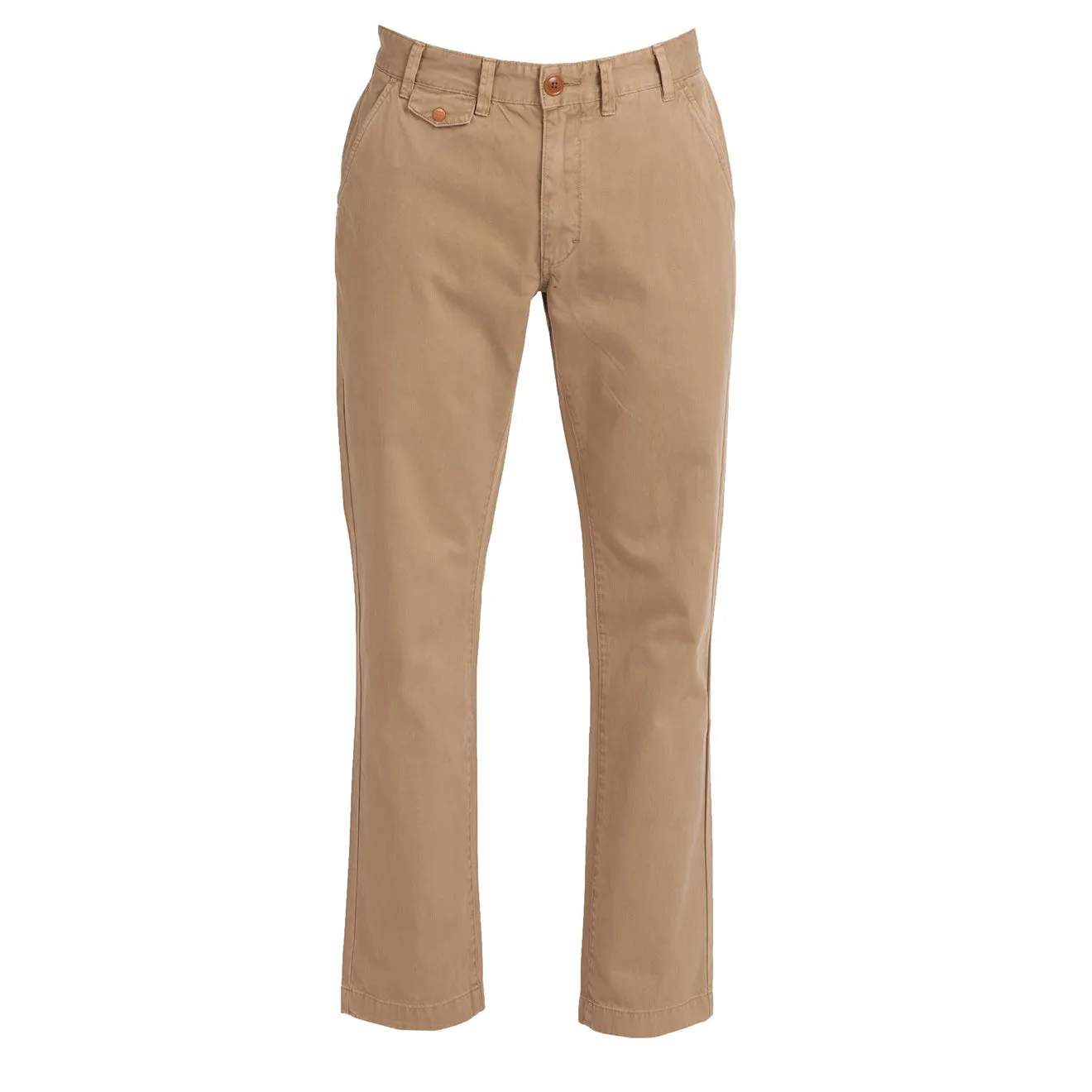 Barbour Neuston Twill Trousers Stone Compression Support Lining
