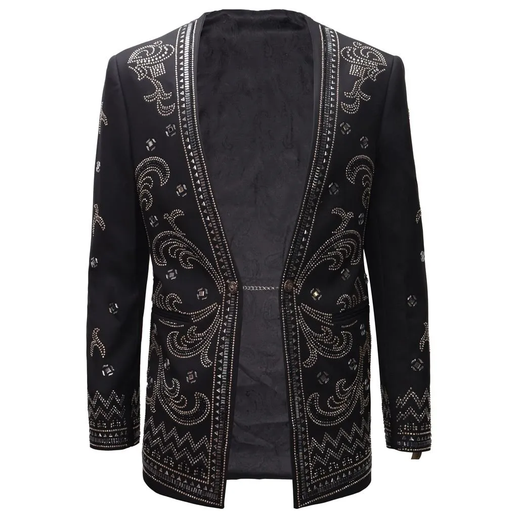 Artistic Luxe Blazer BLACK/GOLD Ripstop Reinforcement