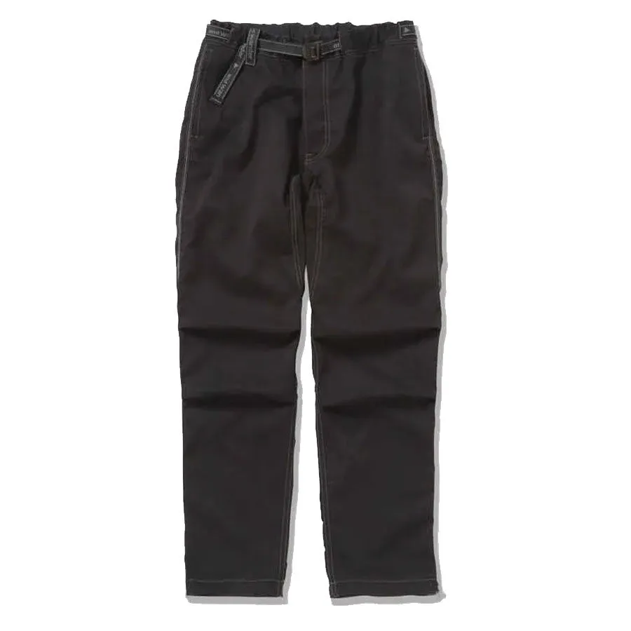 And Wander Polyester Climbing Pants Black Stretchable Comfort Versatile Comfort