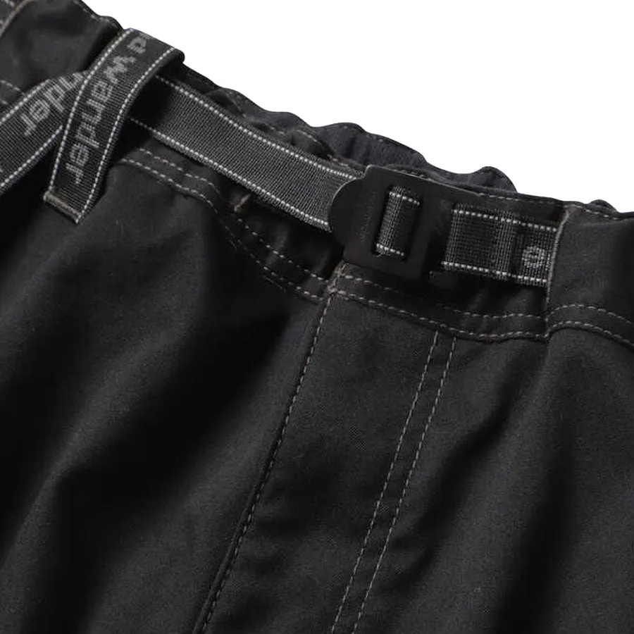 Performance Comfort Barrel Waist And Wander Polyester Climbing Pants Black