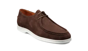 Vigo - Coffee Suede White Sole Low Rise Base Pace