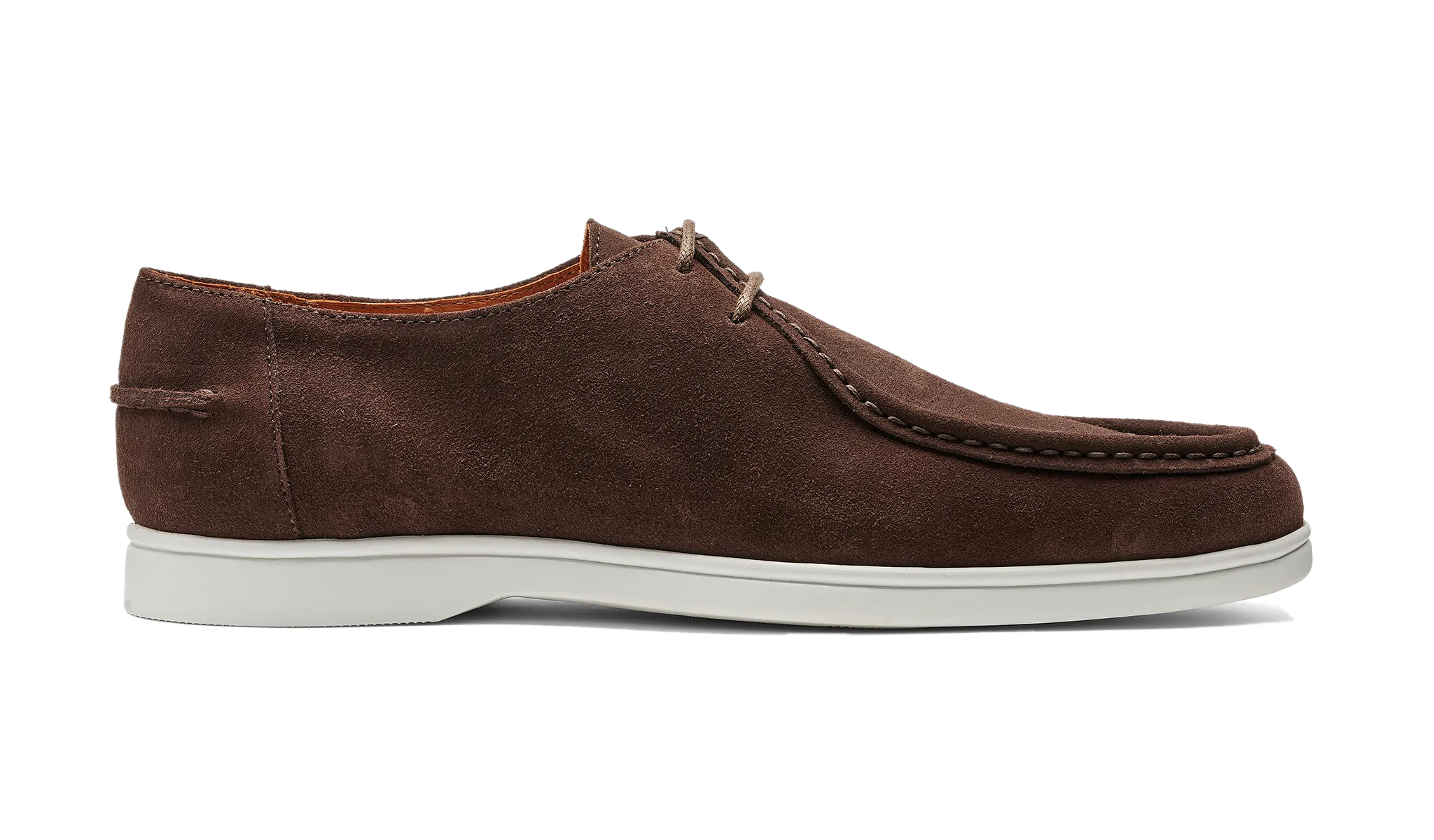 Stylish Fit Core Fit Vigo - Coffee Suede White Sole