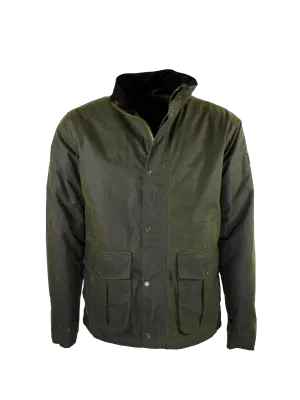 W50 - Men's Kendal Antiquity Wax Jacket - GREEN Modern Cut
