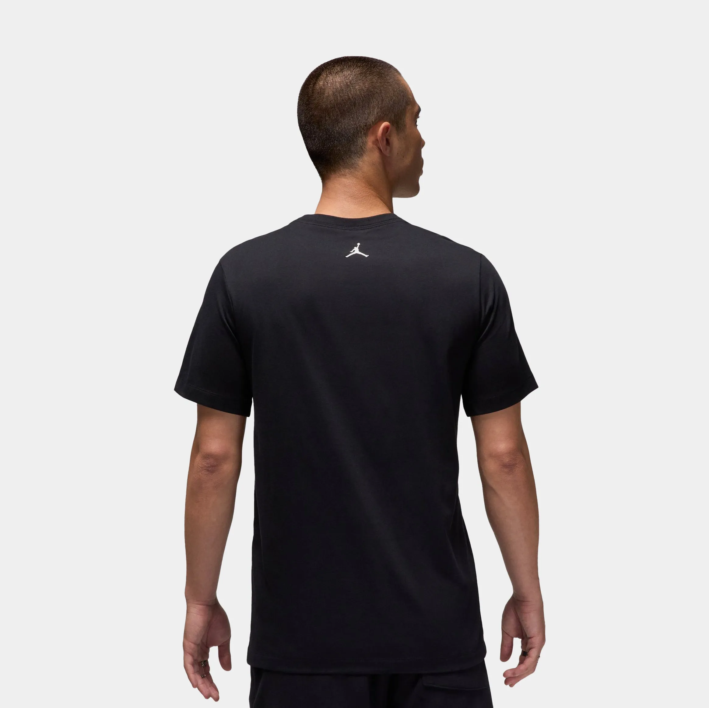 Flight Essentials Sky Graphic Mens Short Sleeve Shirt (Black/Gold) Quick Dry Fabric Easygoing Wear