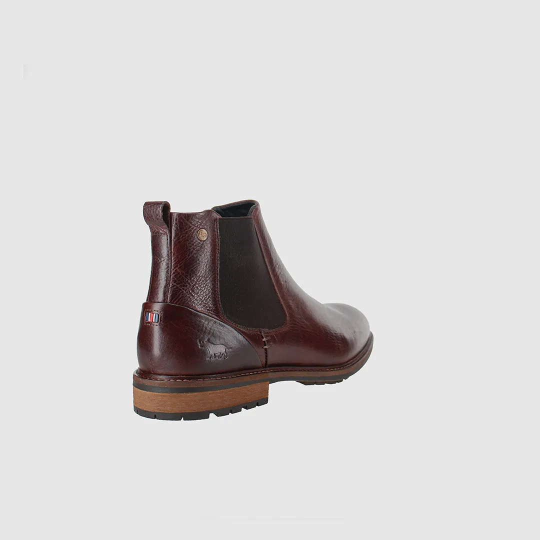 Thermal Core All Day Wear Kid Fun Flip Chelsea Boots Brown