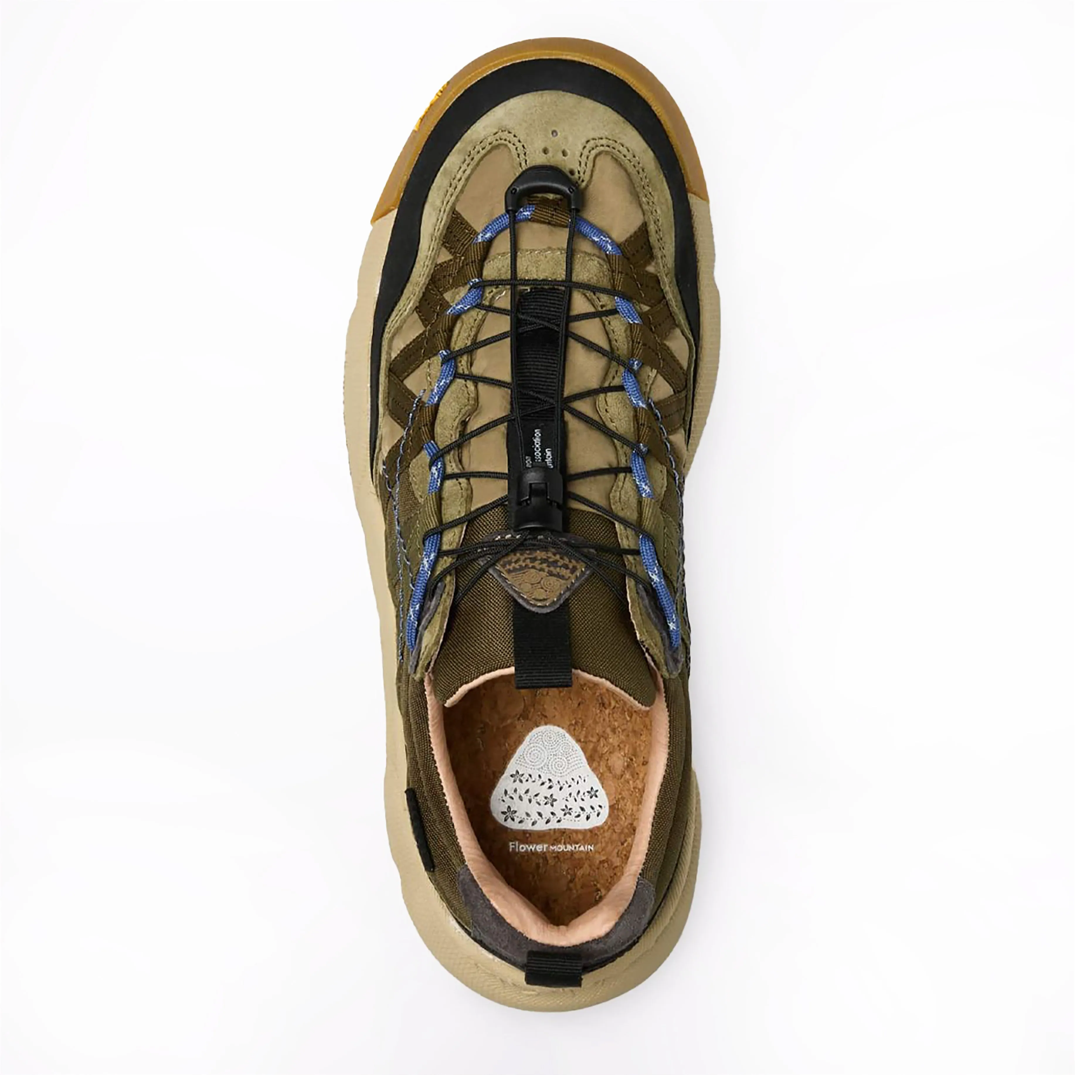 Flower Mountain Iwano 2 Uni Trainer Light Brown / Taupe Shock Dispersing Plate Everywhere Fit