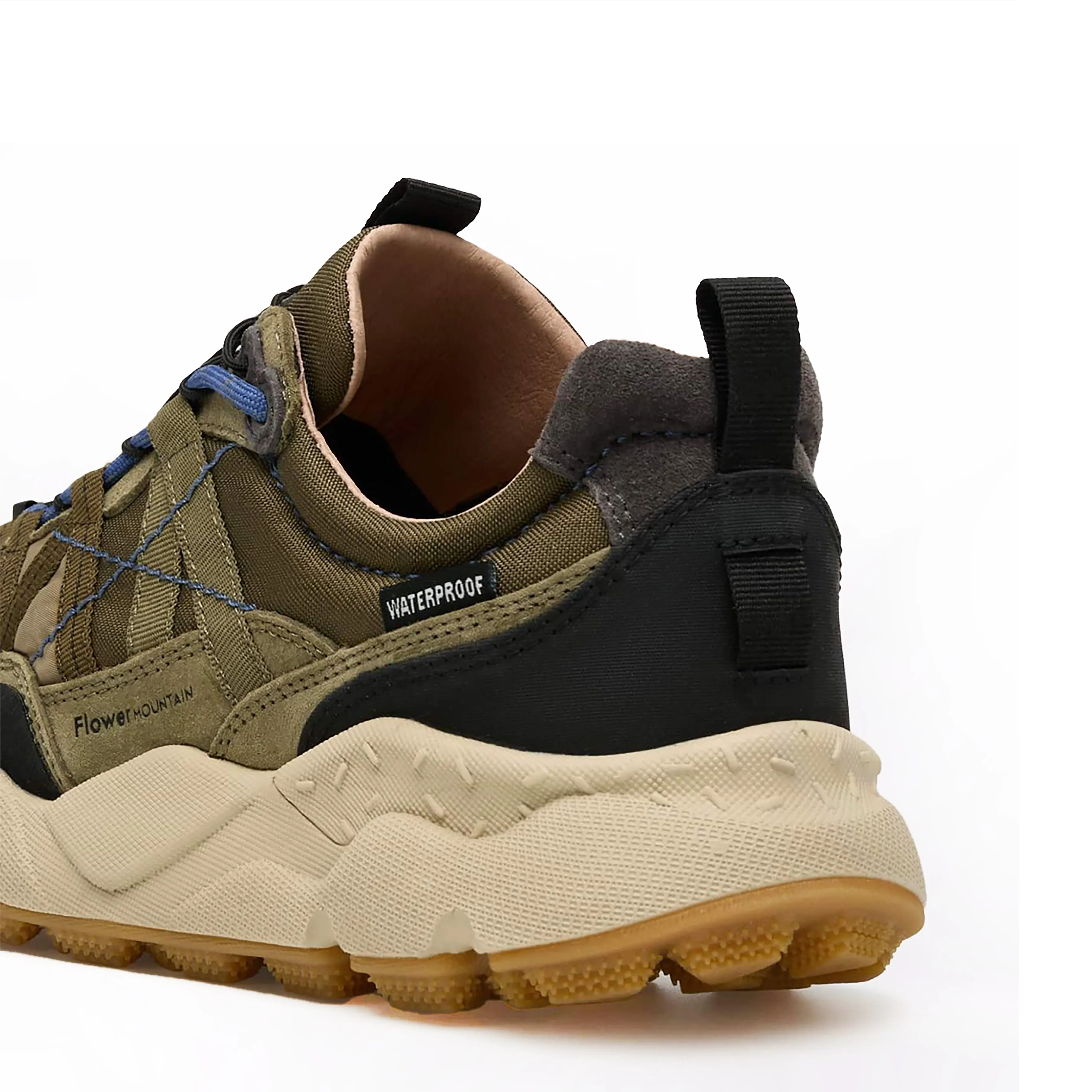 Flower Mountain Iwano 2 Uni Trainer Light Brown / Taupe Crystal Glow Blown Rubber Outsole