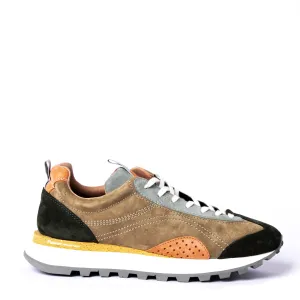 Flower Mountain New Asuka Uni Militare / Grey / Light Green Media Pop Padded Tongue