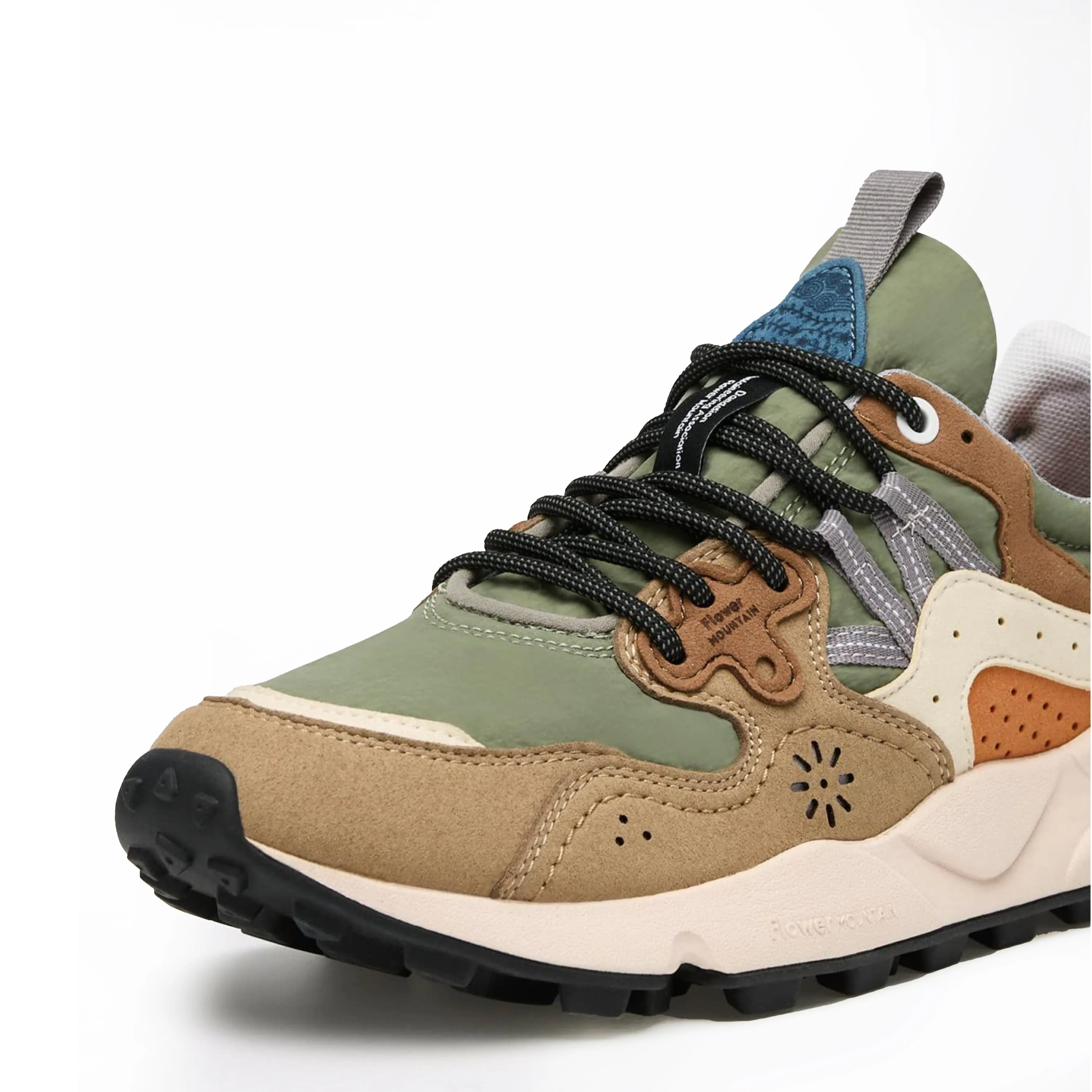 Flower Mountain Yamano 3 Kaiso Trainer Brown / Dark Brown Shine Tone