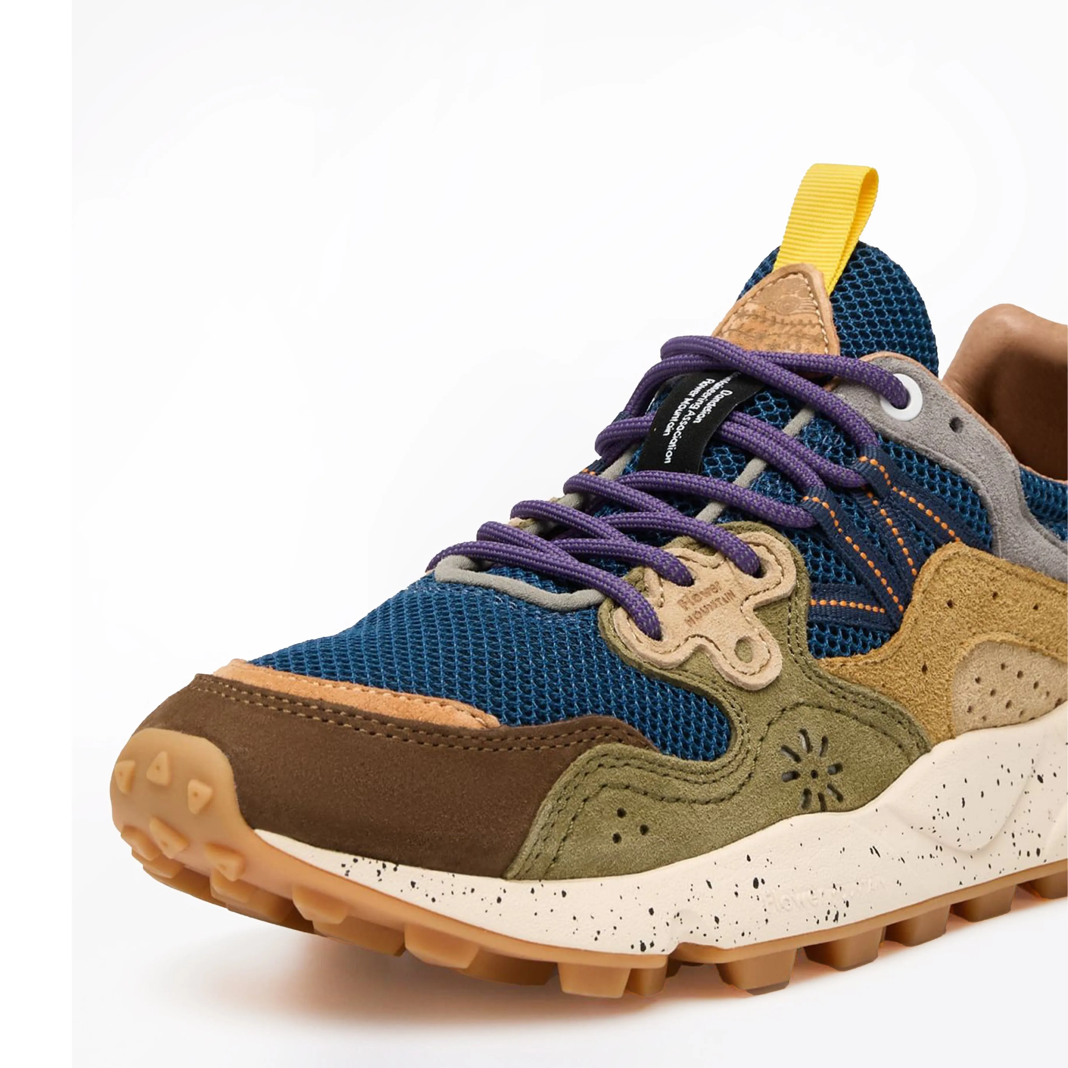 Flower Mountain Yamano 3 Trainer Dark Brown / Stone Comfort Outsole