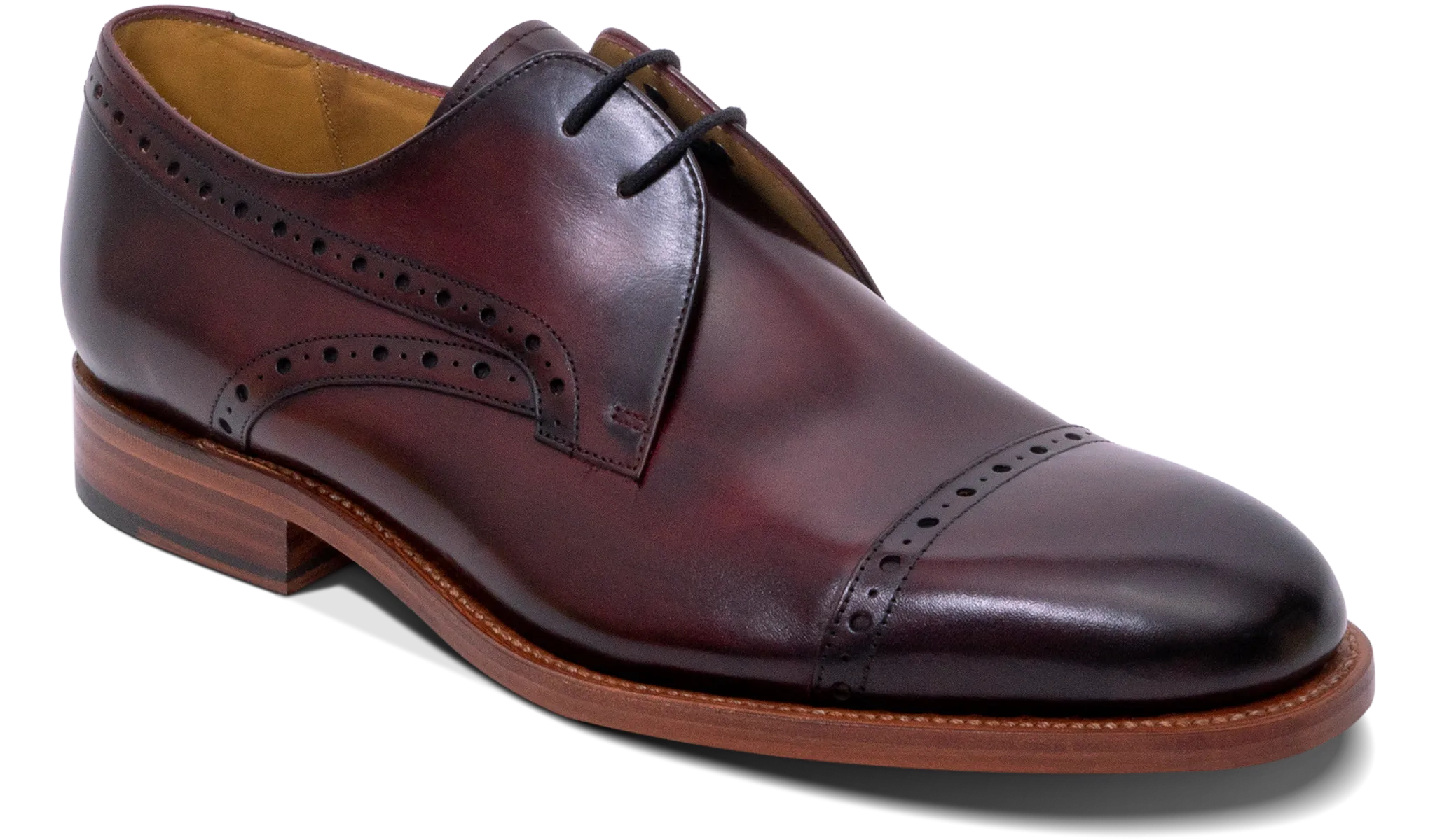 Fashion Routine Wye - Hand Brushed Burgundy