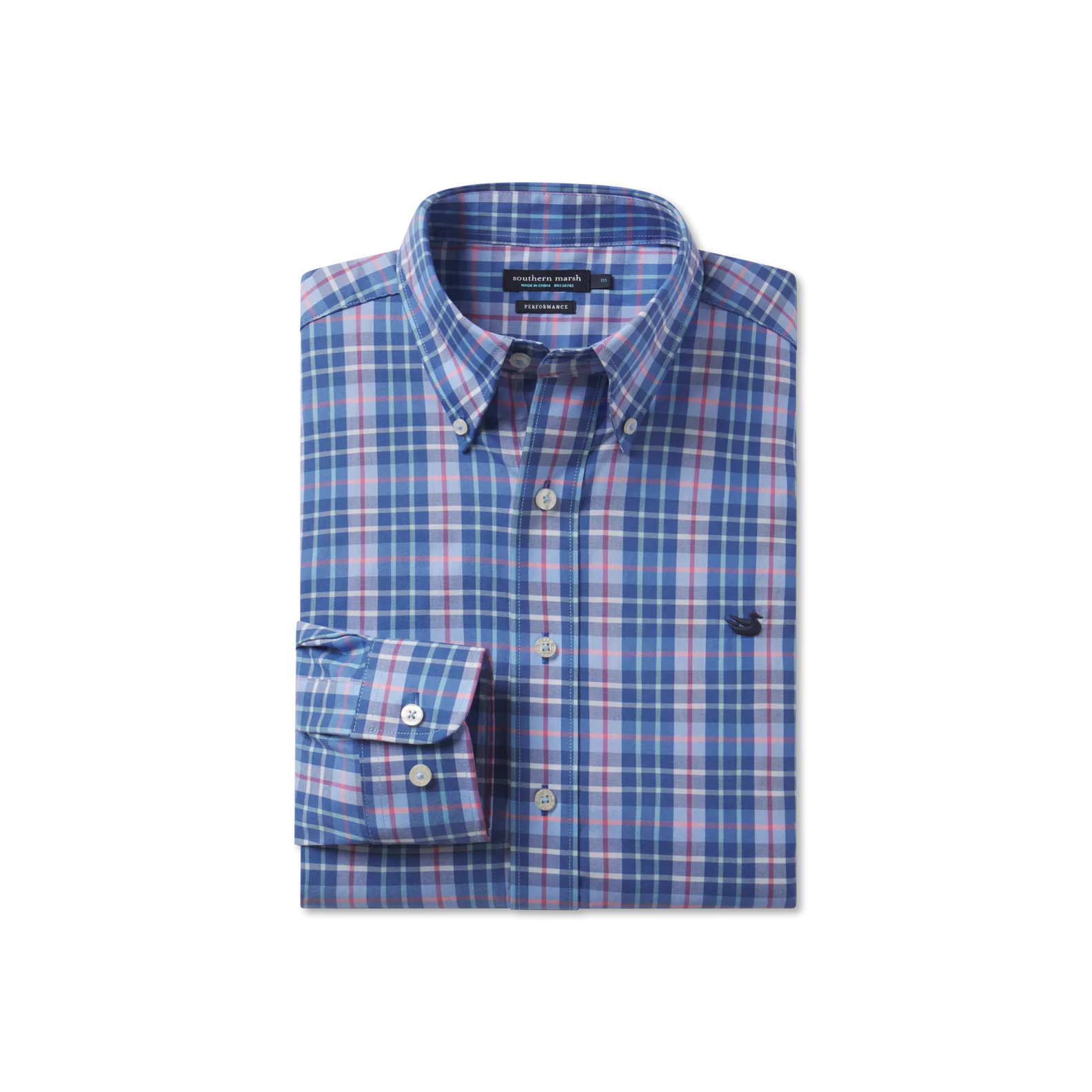 Bluefish Performance Plaid Dress Shirt Year-Round Favorite