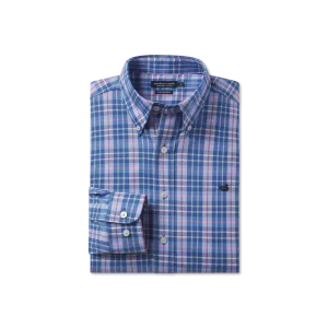 Bluefish Performance Plaid Dress Shirt Anniversary Special Essential Wardrobe