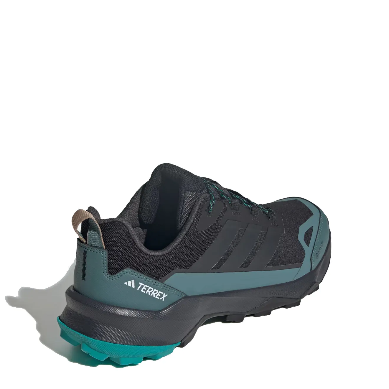 Marathon Fit Adidas Terrex Skychaser AX5 GORE-TEX Hiking Shoes Core Black / Carbon / Pure Teal