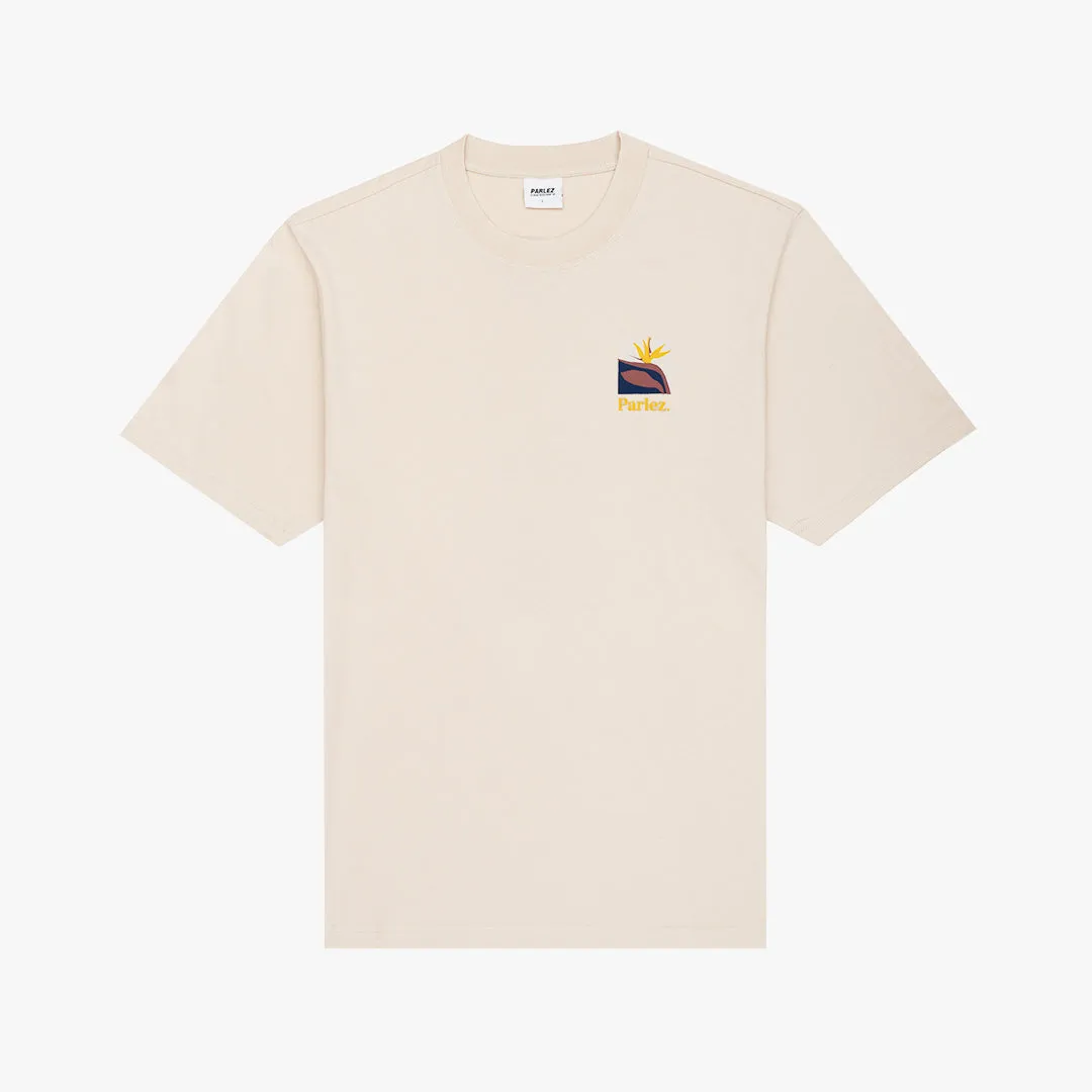 Stretchable Knit Heat Transfer Printing Flora T-Shirt Shell