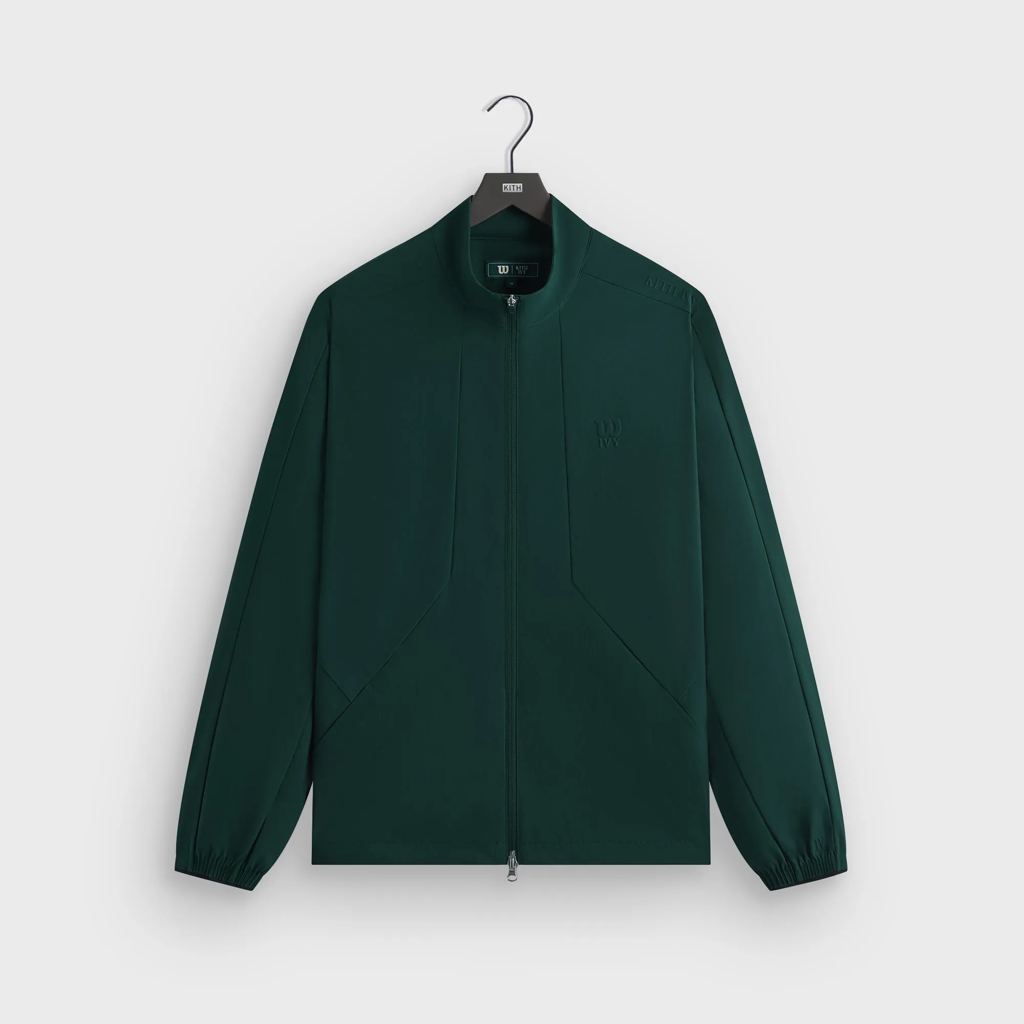 Kith Ivy for Wilson Warm Up Jacket - Ivy Green Breathable Material MultiLayerSystem