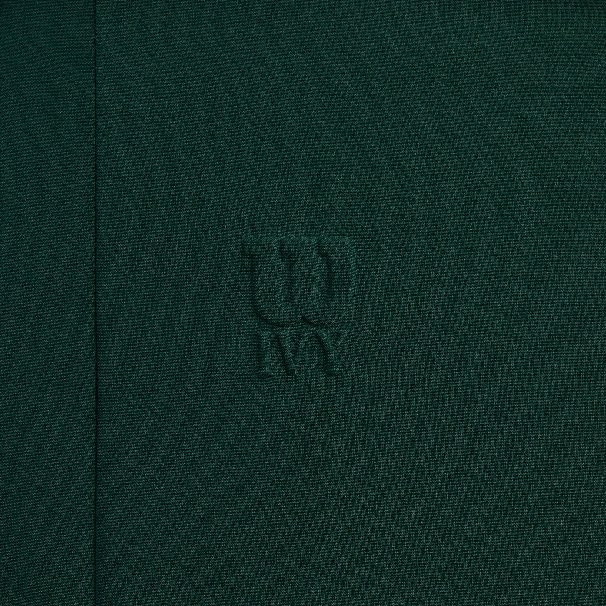 Kith Ivy for Wilson Warm Up Jacket - Ivy Green HighCollarDesign Lightweight Material