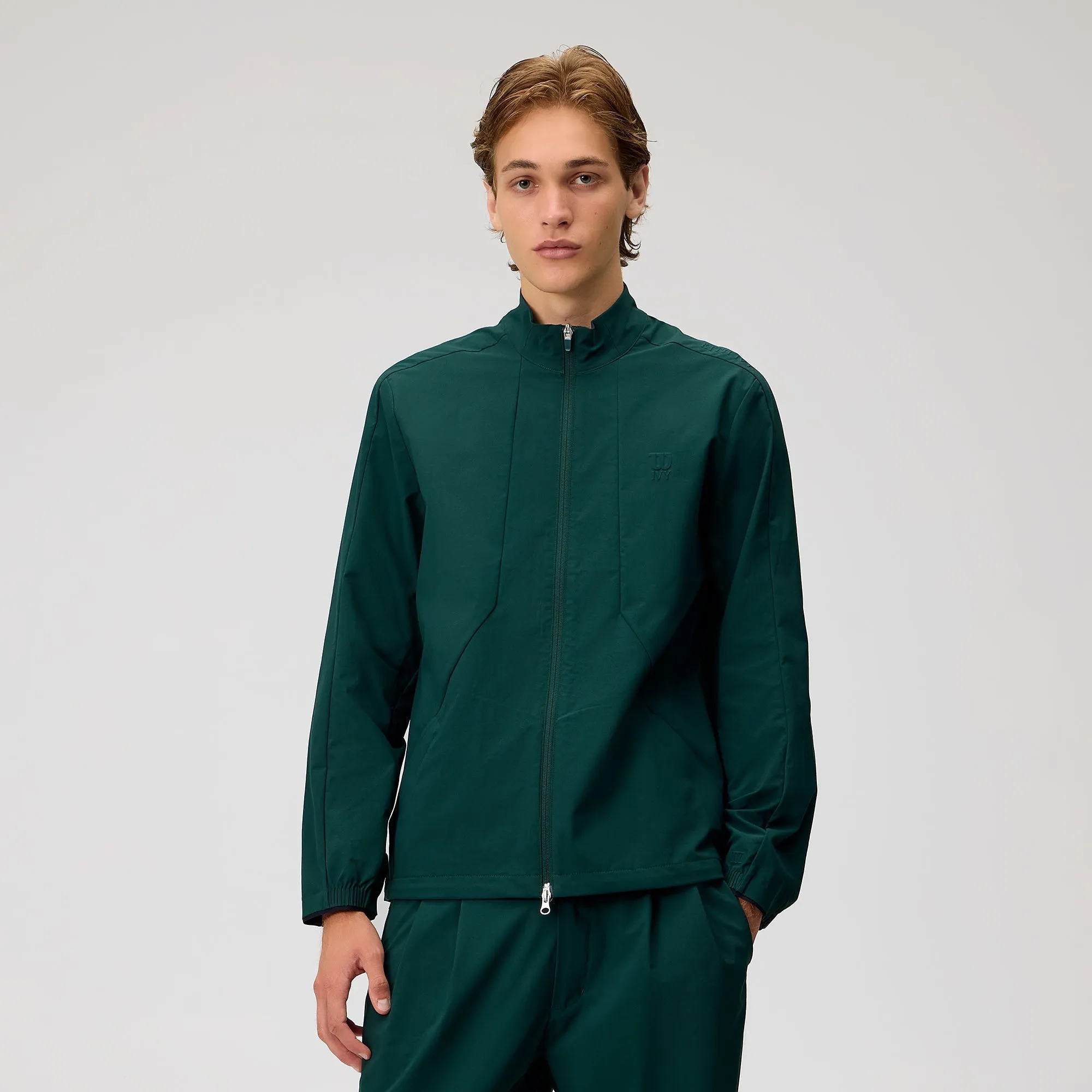 Windproof Technology Kith Ivy for Wilson Warm Up Jacket - Ivy Green